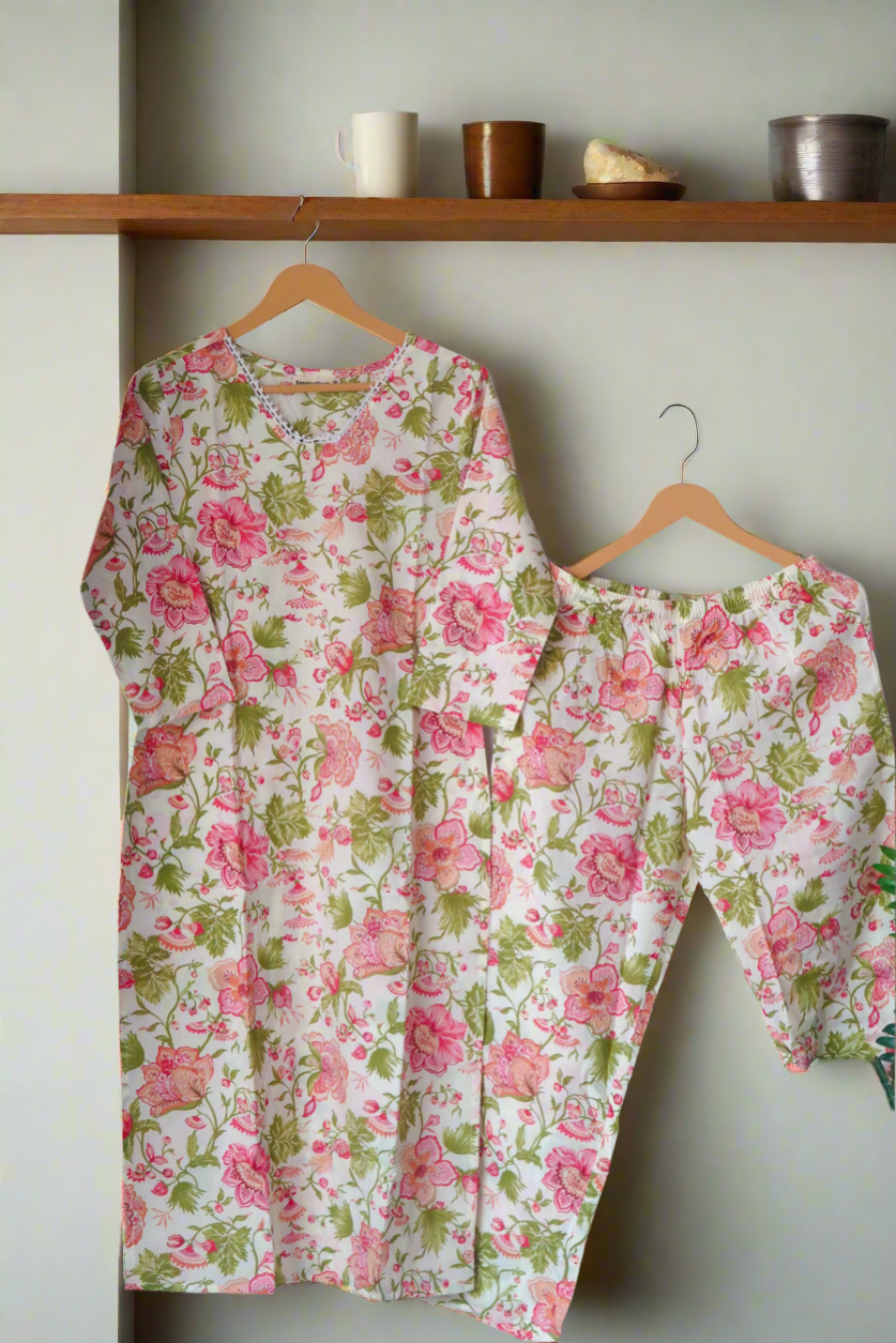 Floral Hug Suit Set - Sukoon 12.0