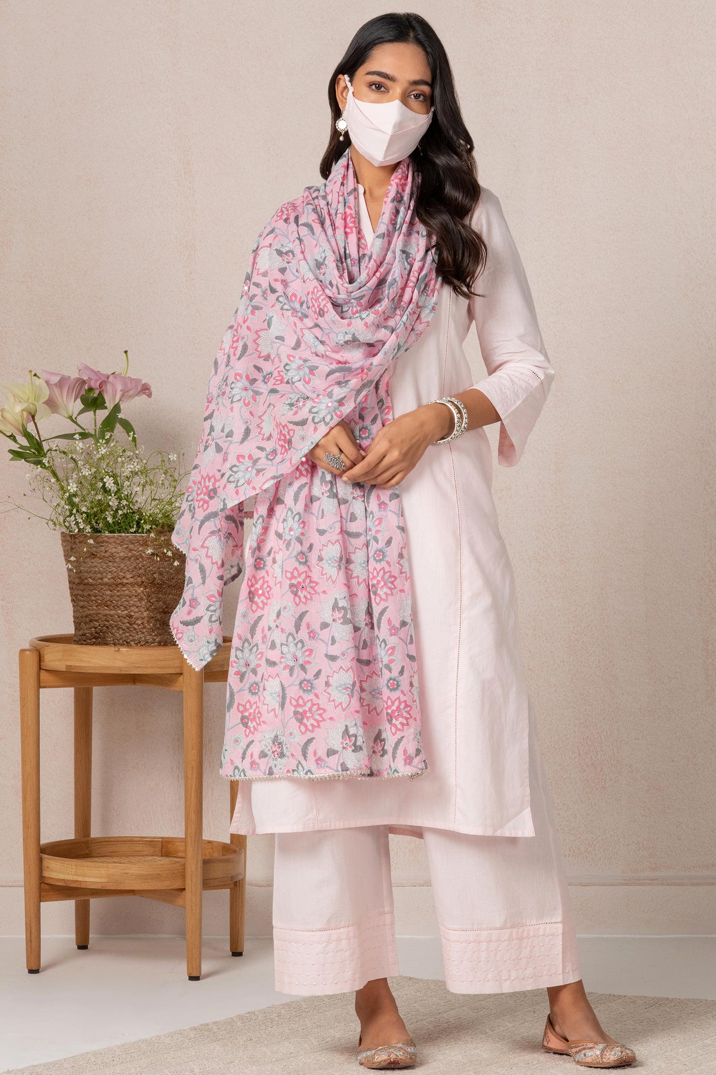Nasrine Shirin Handloom Kurta