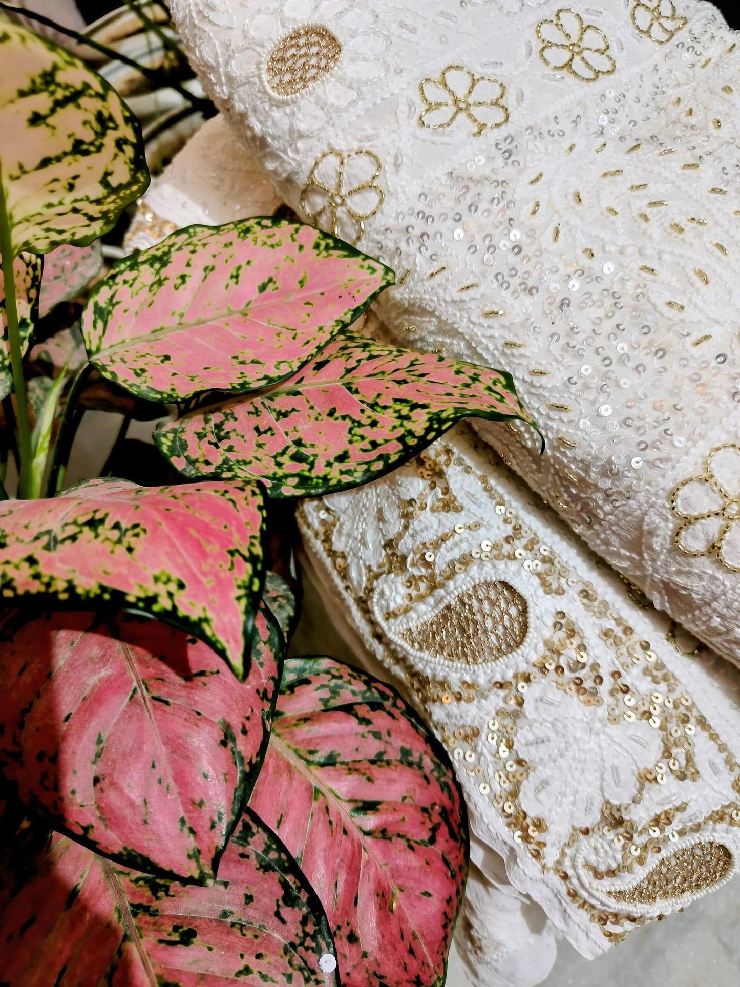 Pure Georgette Chikankari Saree