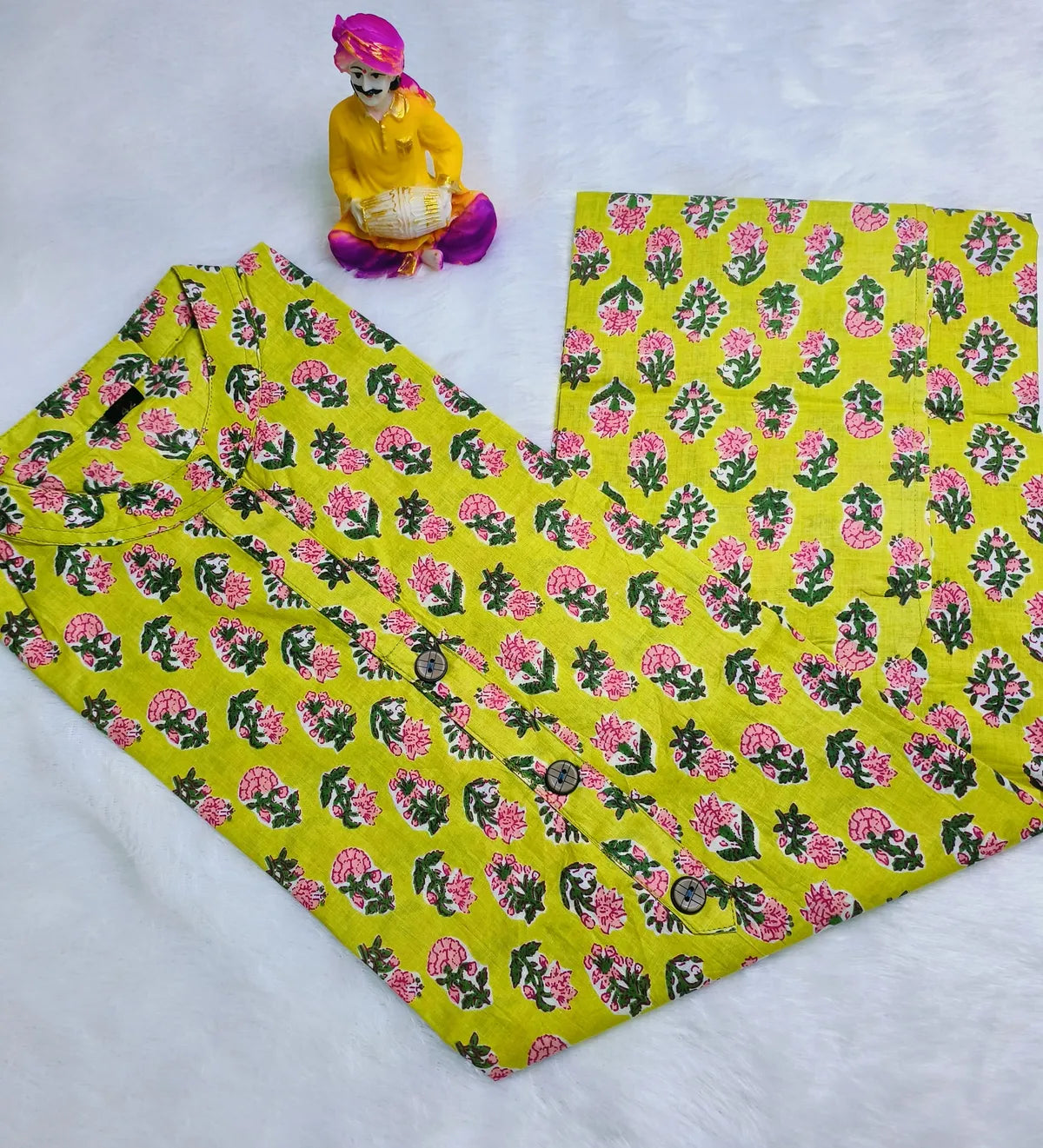 Women  Pure Cotton Printed Kurti