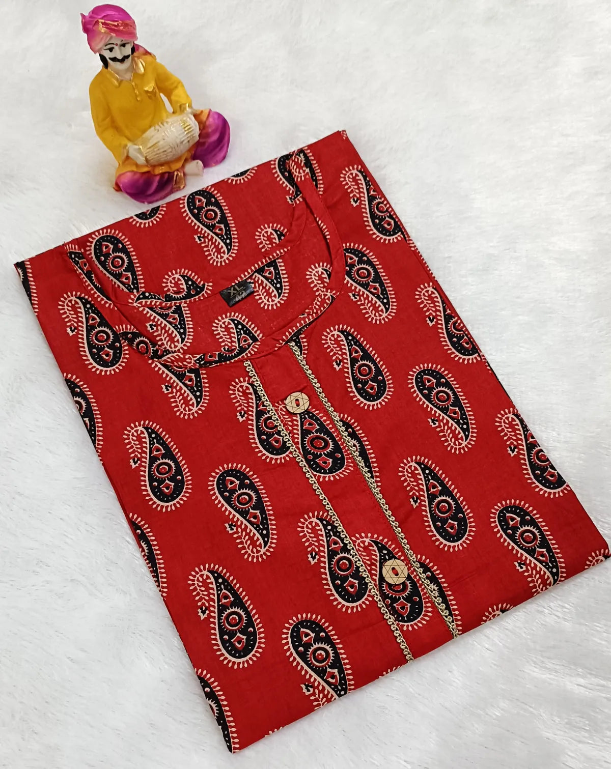 Women Pure Cotton Printed Kurti