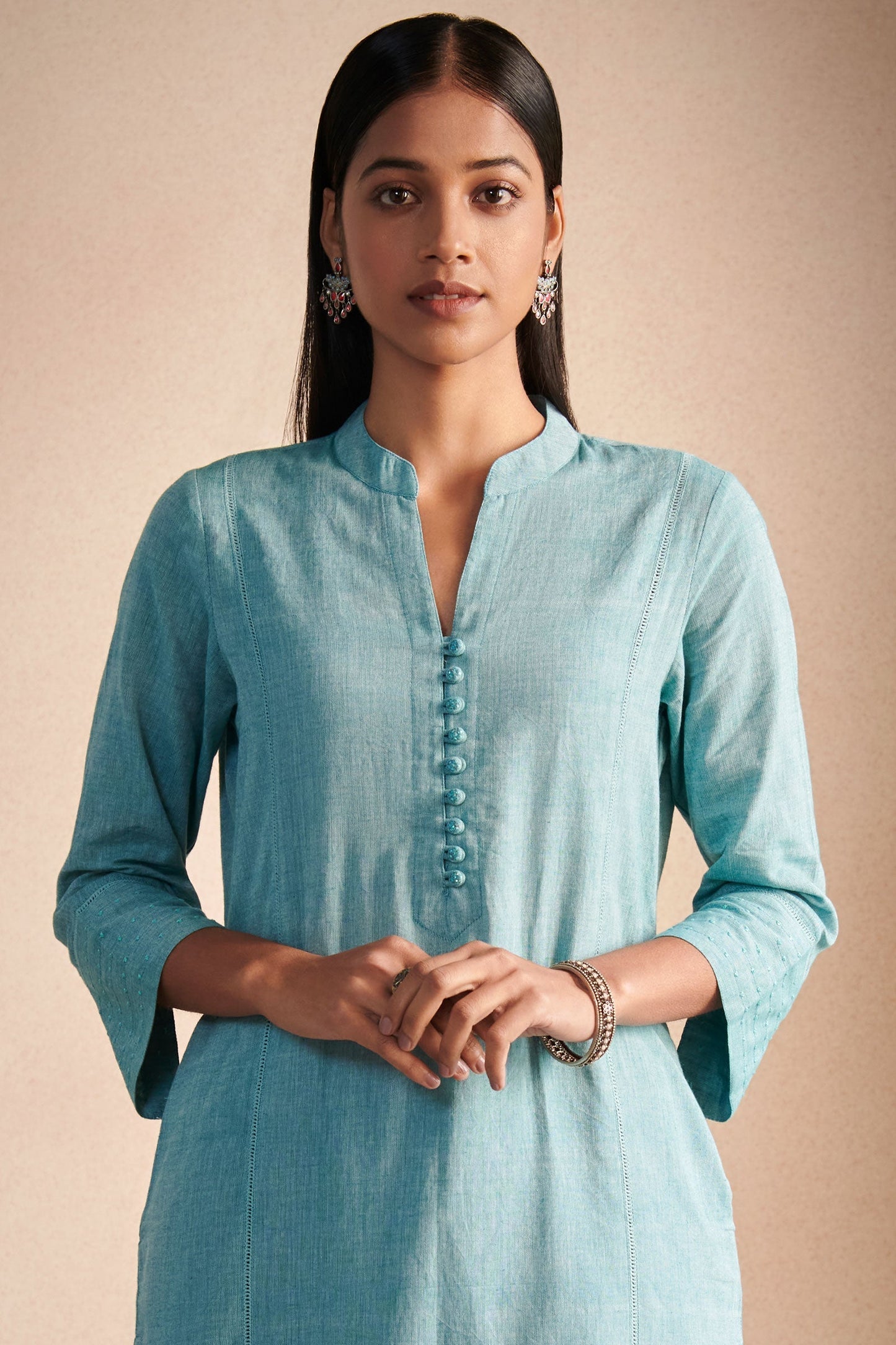 Nasrine Feriha Handloom Kurta