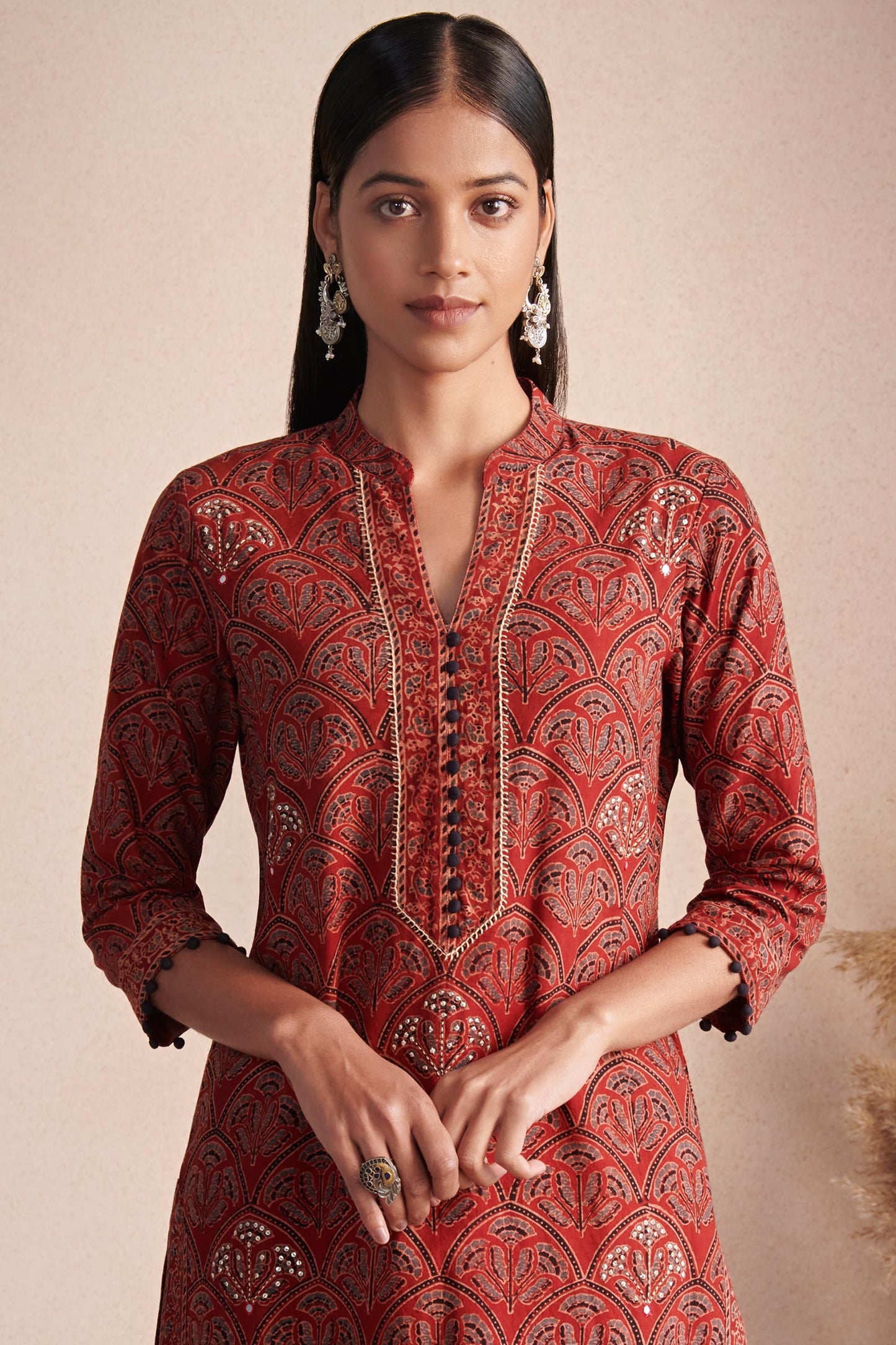 Sehra Samira Ajrak Kurta