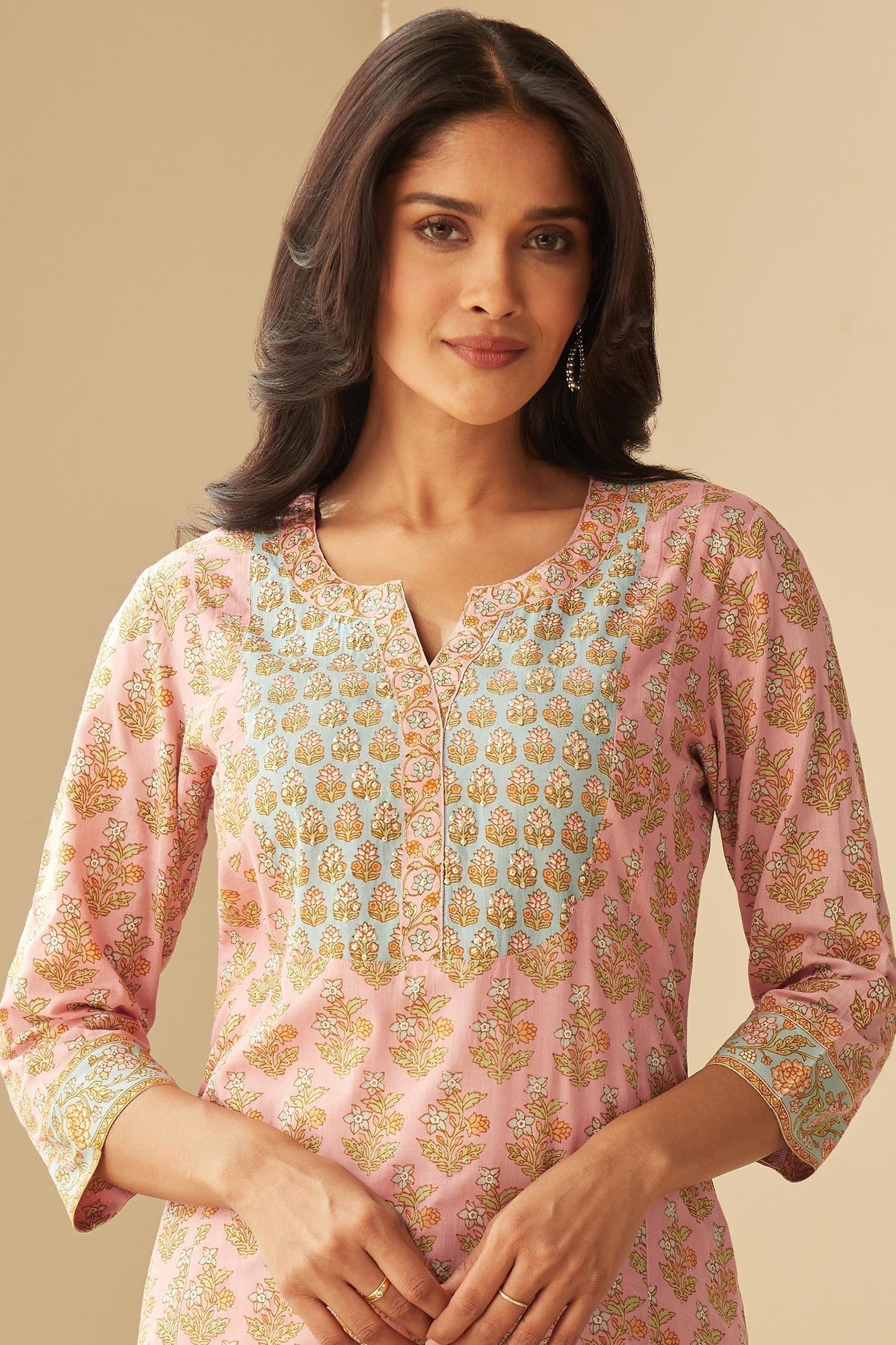 Mehrunissa Farah Sanganeri Kurta