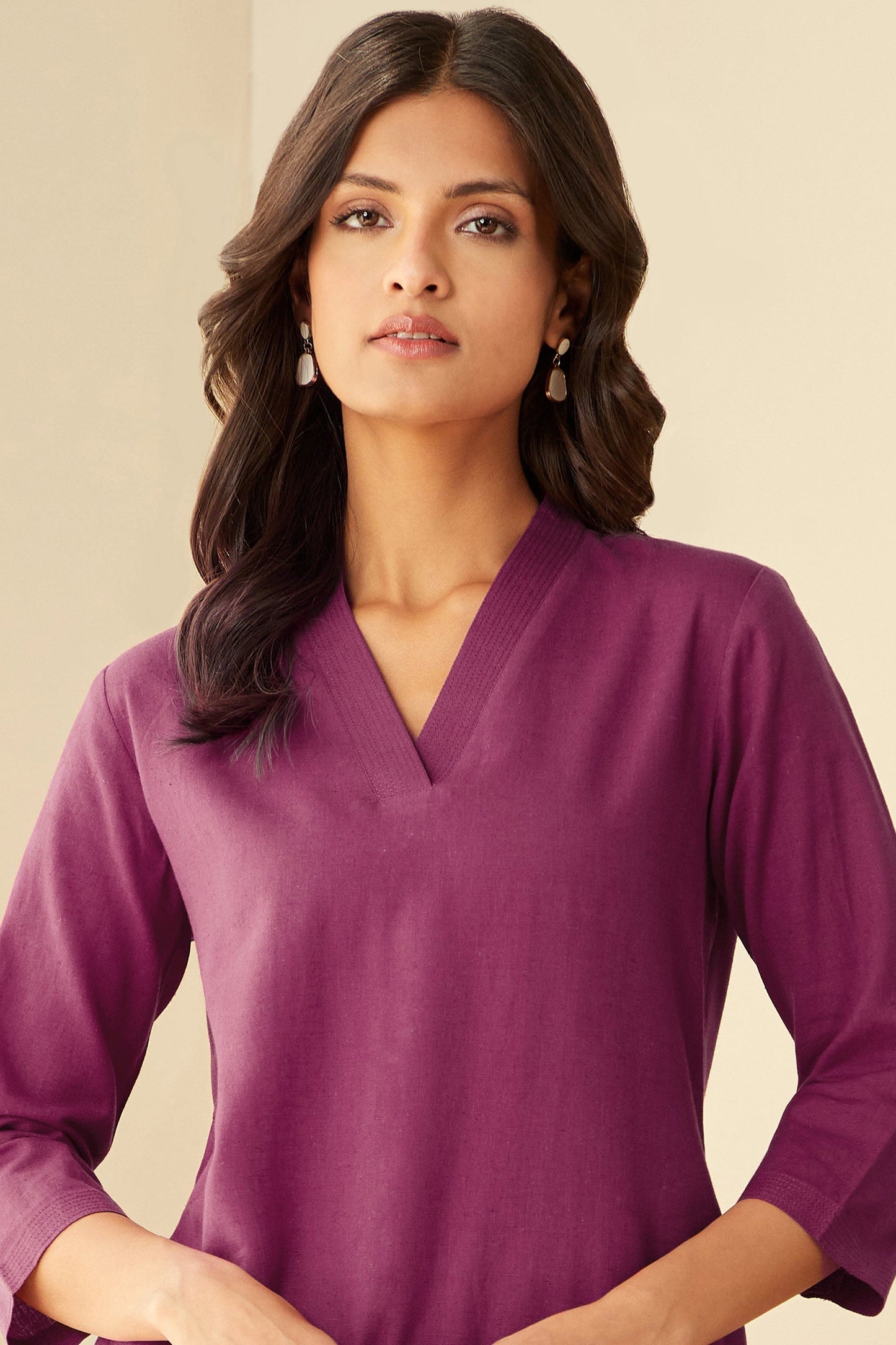 Gulbarg Magenta Kurta