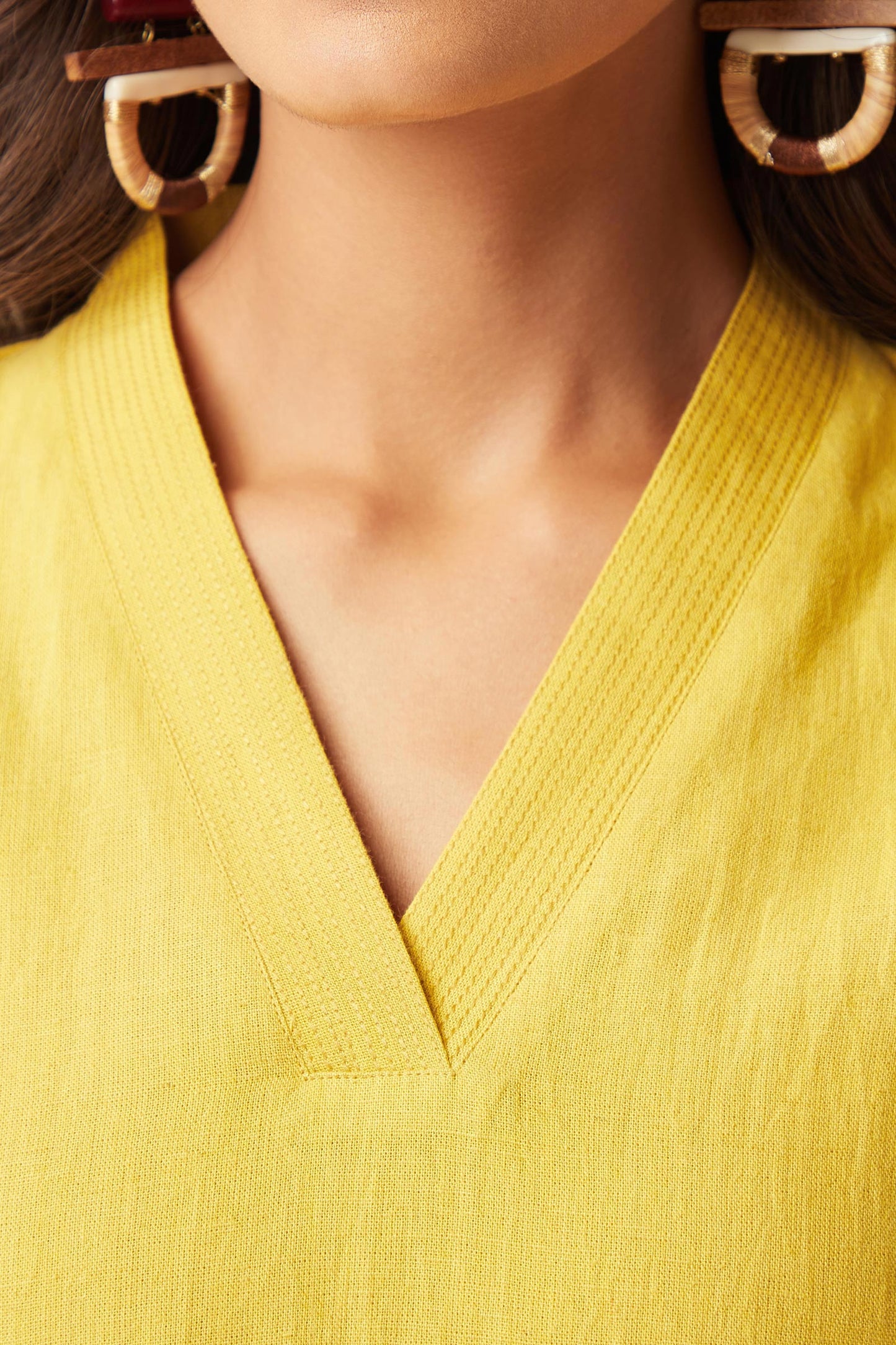 Roza Seher Daffodil Kurta