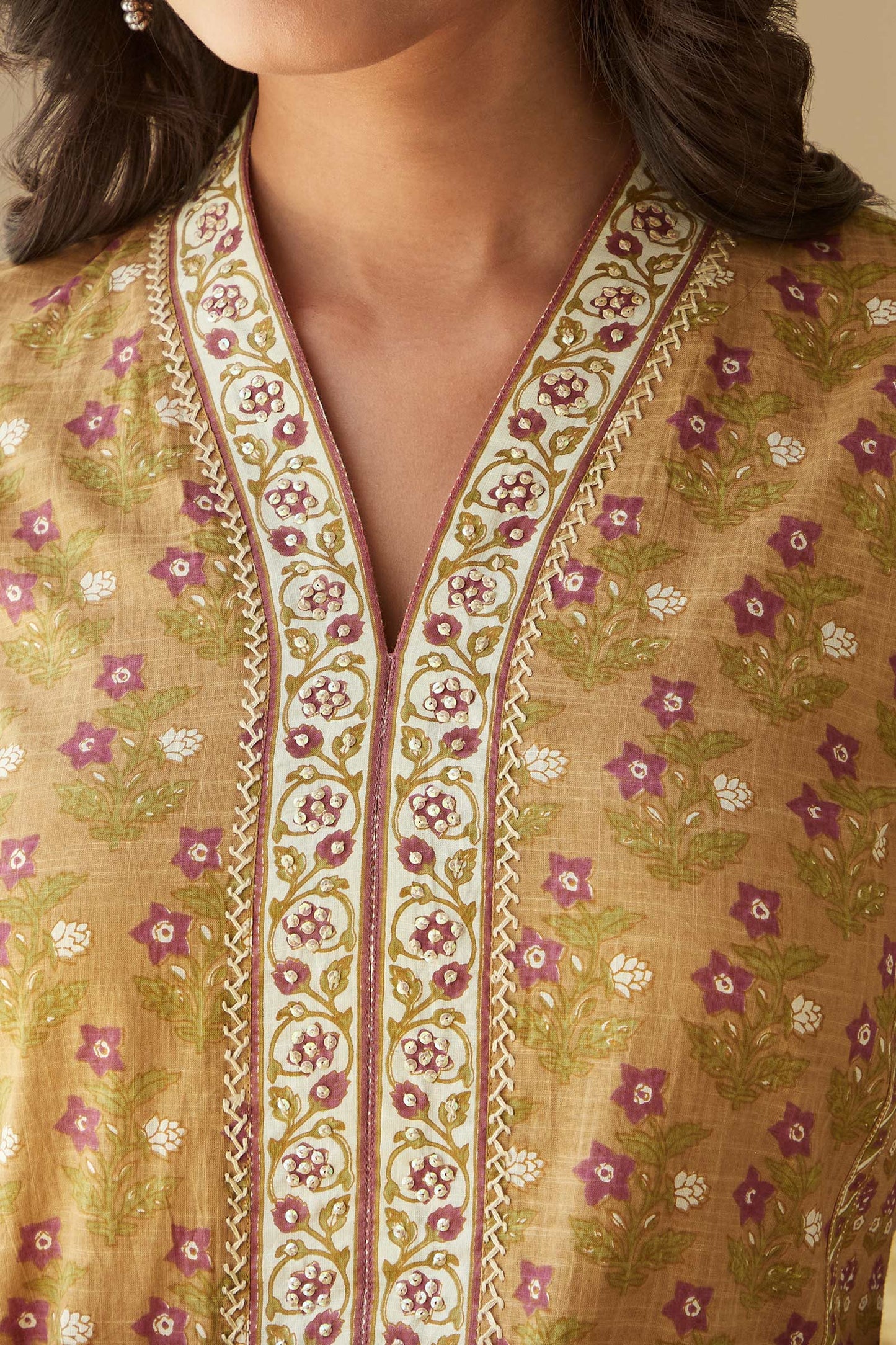 Rosheen Aliyah Sanganeri Kurta