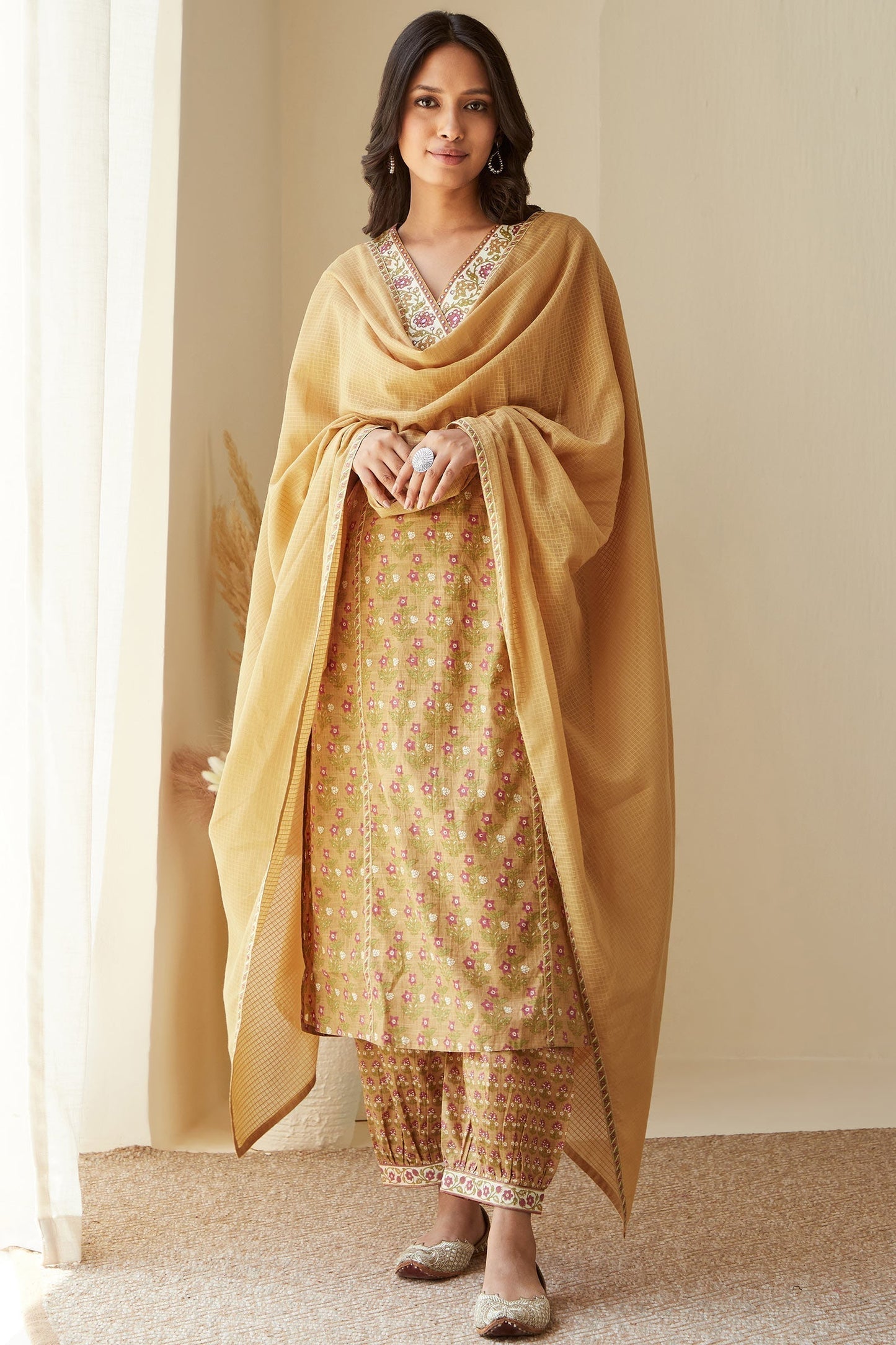 Rosheen Mehr Sanganeri Kurta