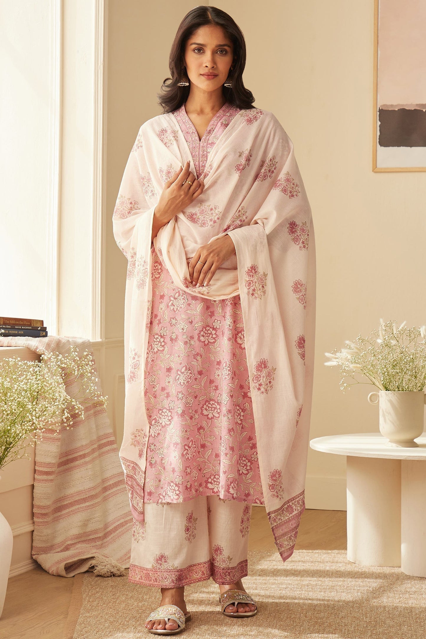 Rosheen Ruhi Sanganeri Kurta