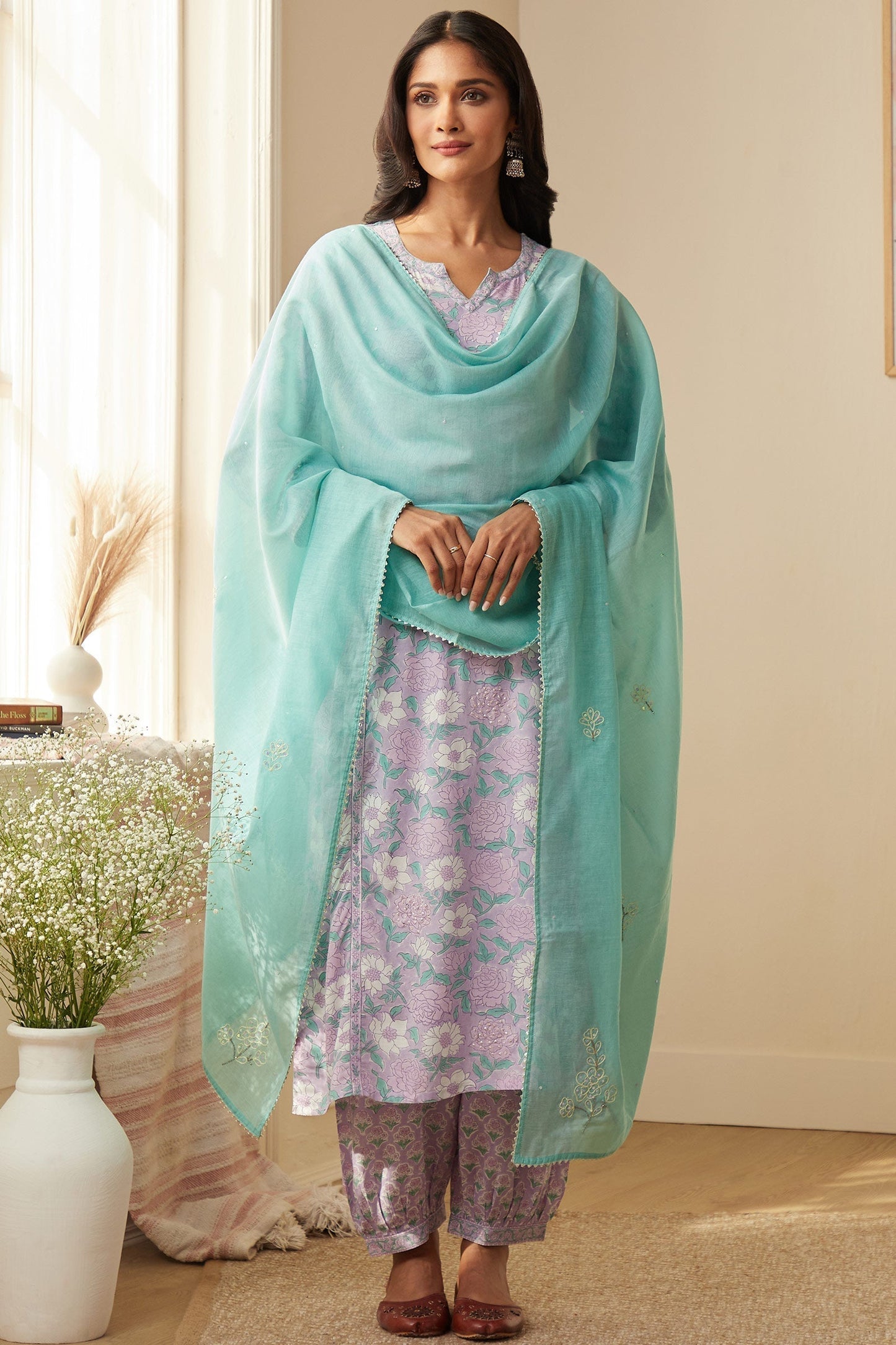 Rosheen Nida Sanganeri Kurta