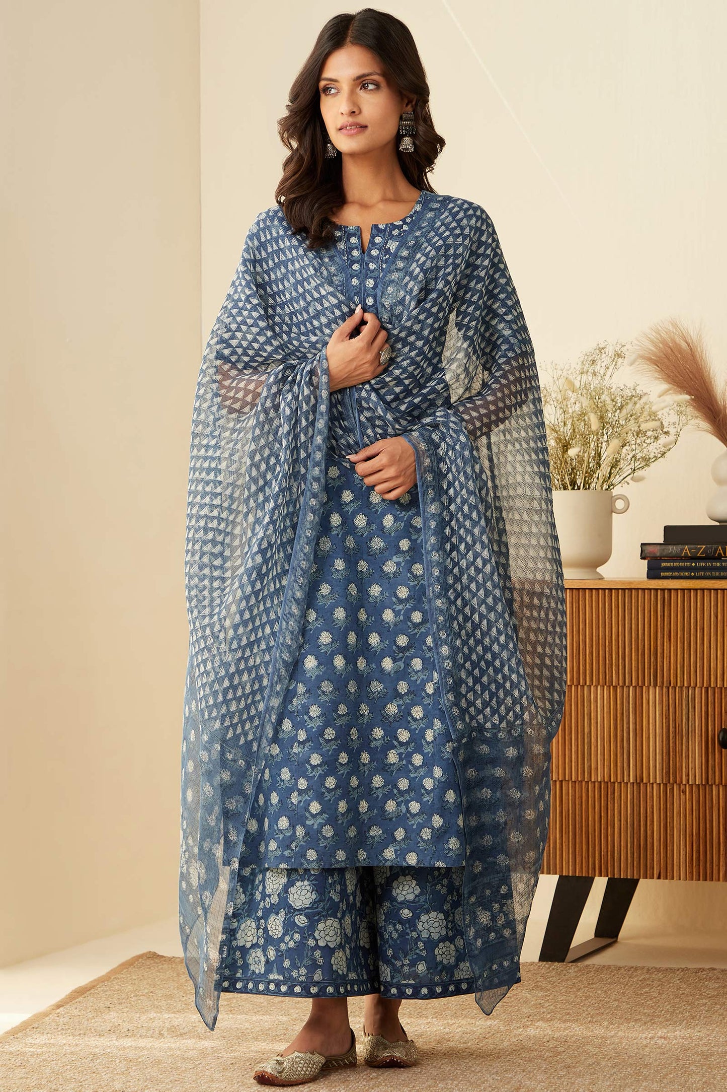Sehra Zoya Indigo Kurta