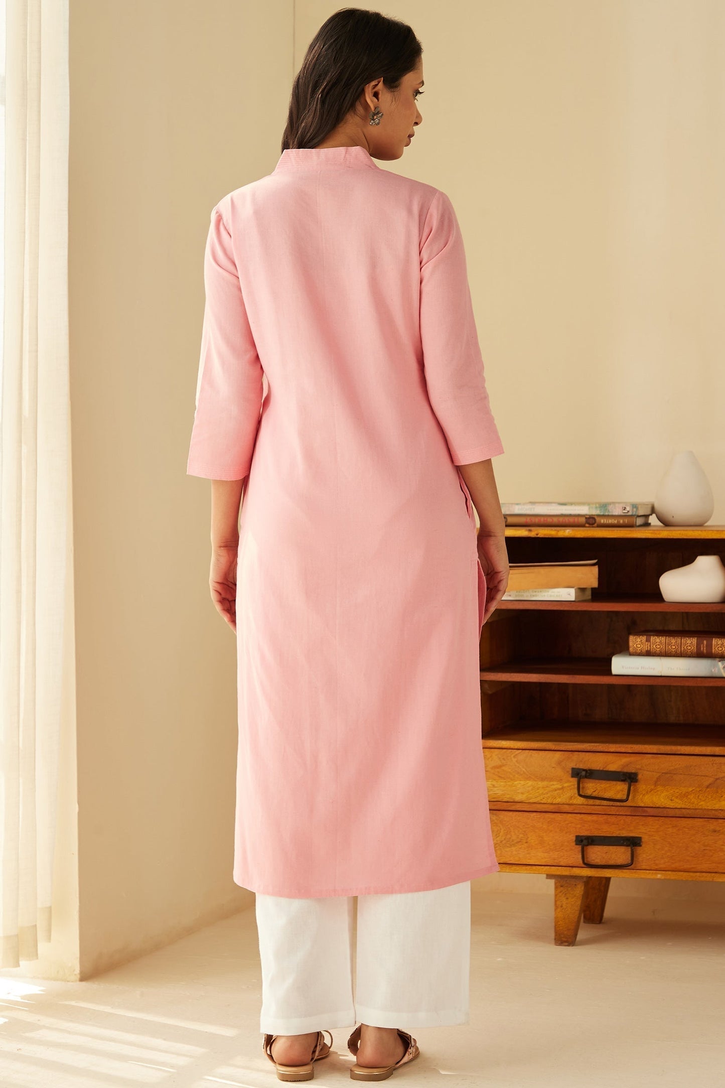 Roza Seher Pink Kurta