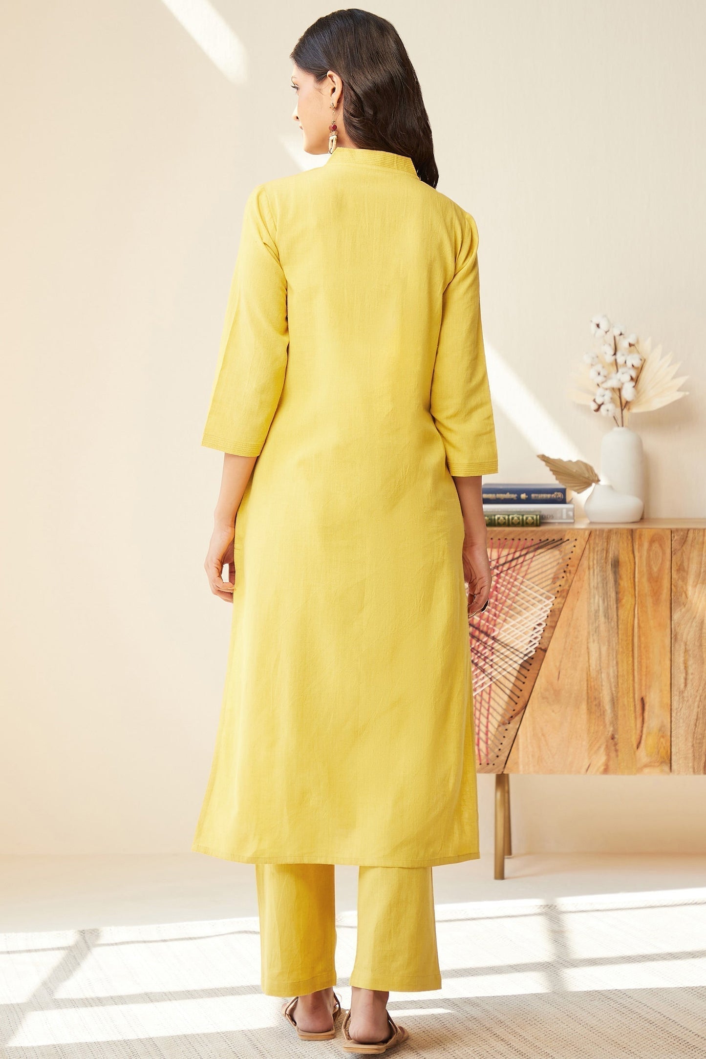 Roza Seher Daffodil Kurta