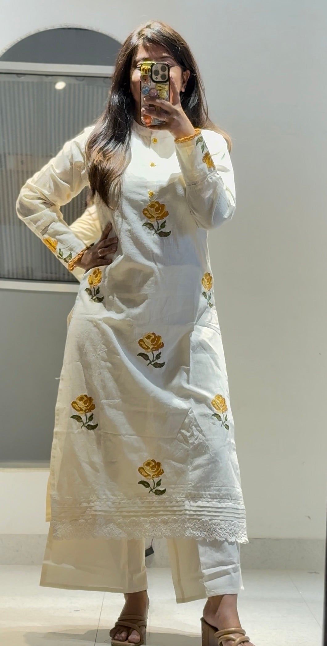 Golden Rose Suit Set - Aaram 2.0