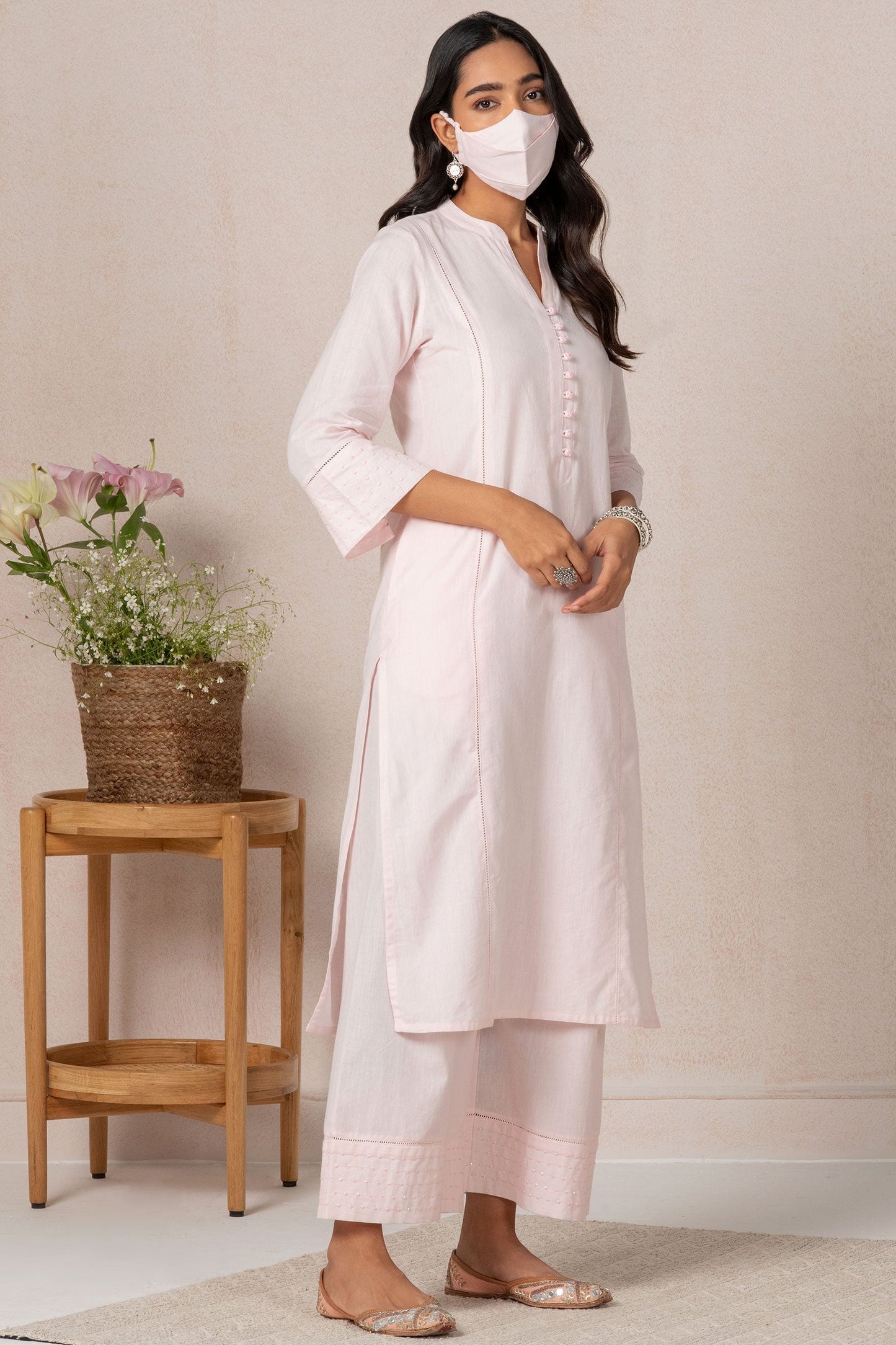 Nasrine Shirin Handloom Kurta