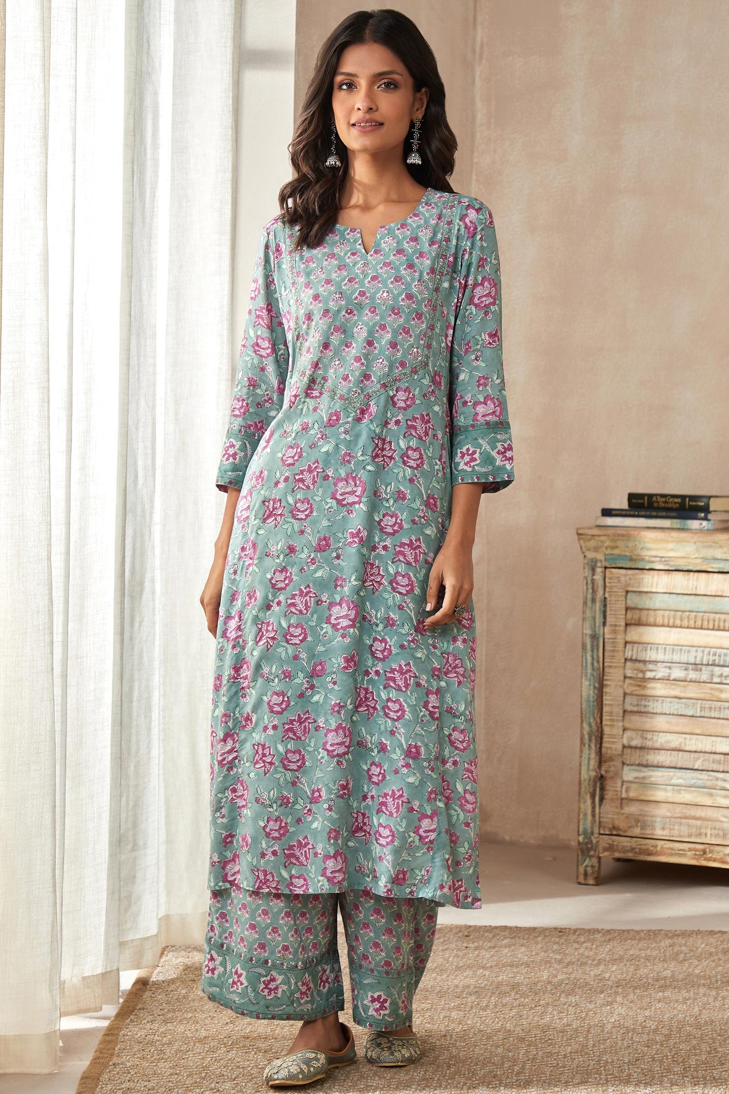 Gulshan Bagh Seher Sanganeri Kurta