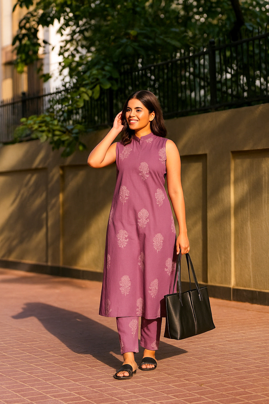 Mauve Neer Suit Set