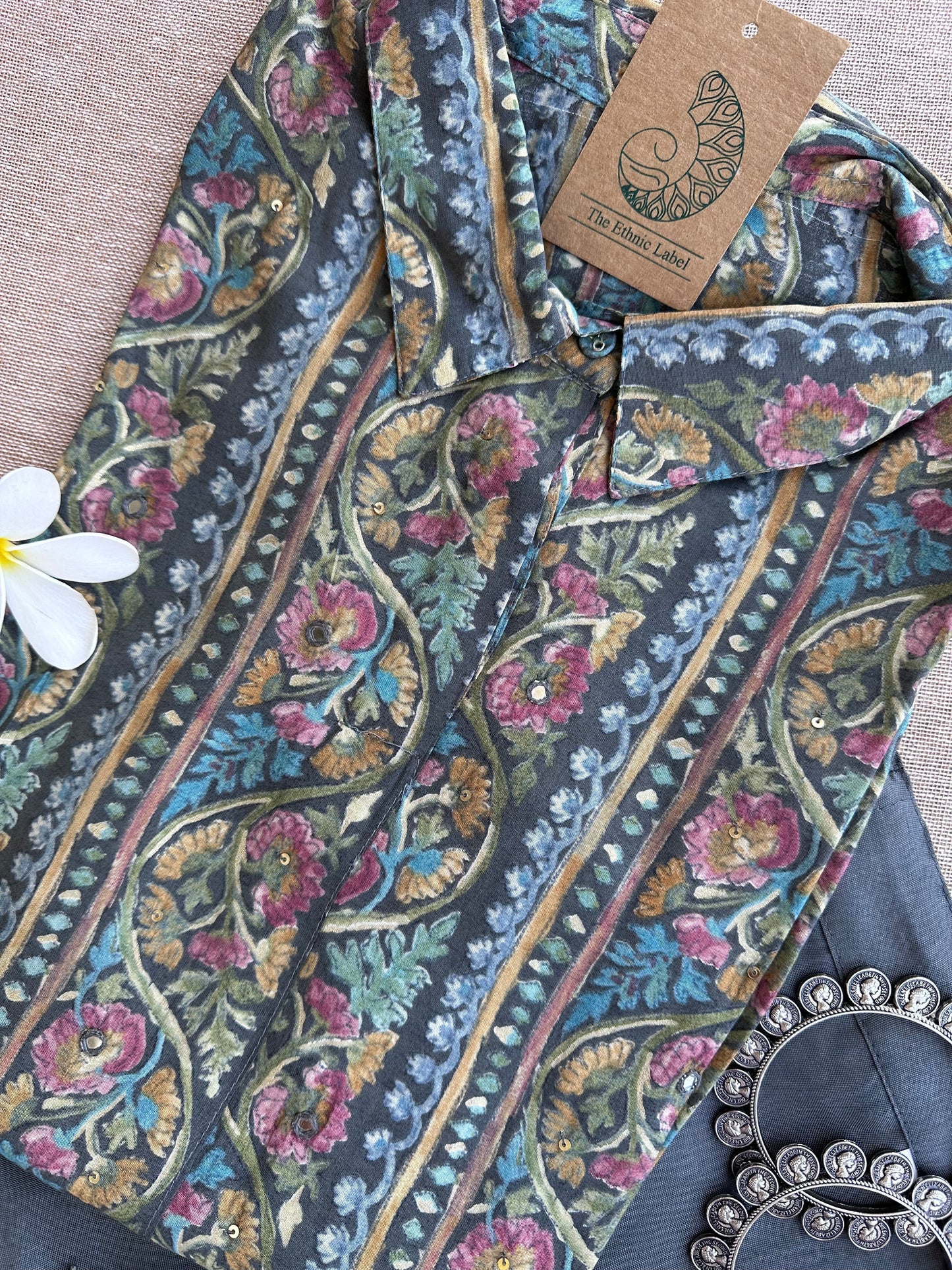 "Bagiyan" Muslin Kurta Set(2pc)