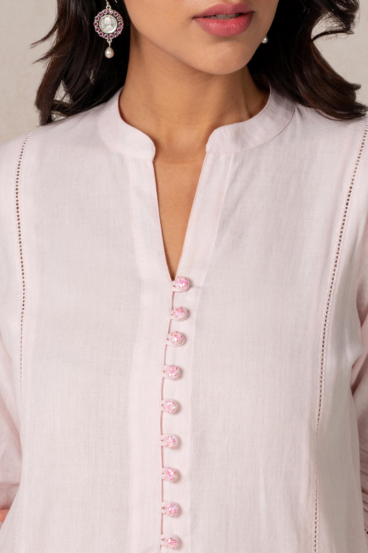 Nasrine Shirin Handloom Kurta