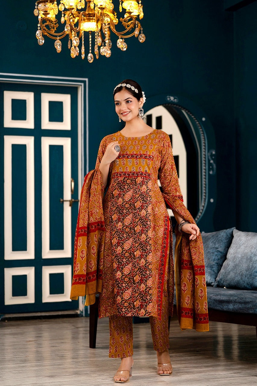 Golden Mosaic 3-piece Suit Set - EOFY SALE